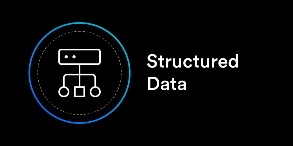The image shows a symbol of structured data.