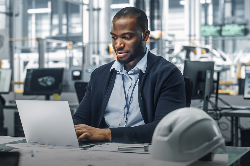 Customer service representatives working in call centre