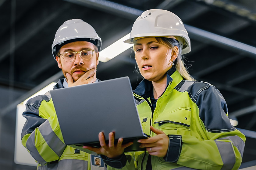 Customer service representatives working in call centre
